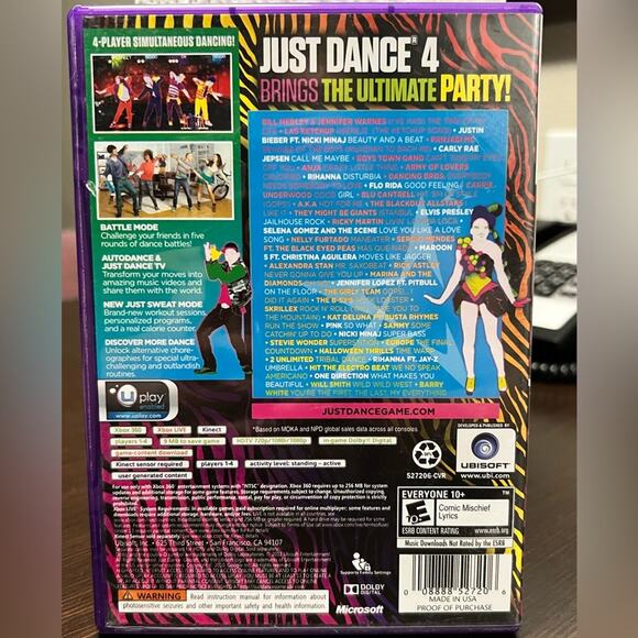 Just Dance 4 Kinect For Xbox 360 - Picture 3 of 6